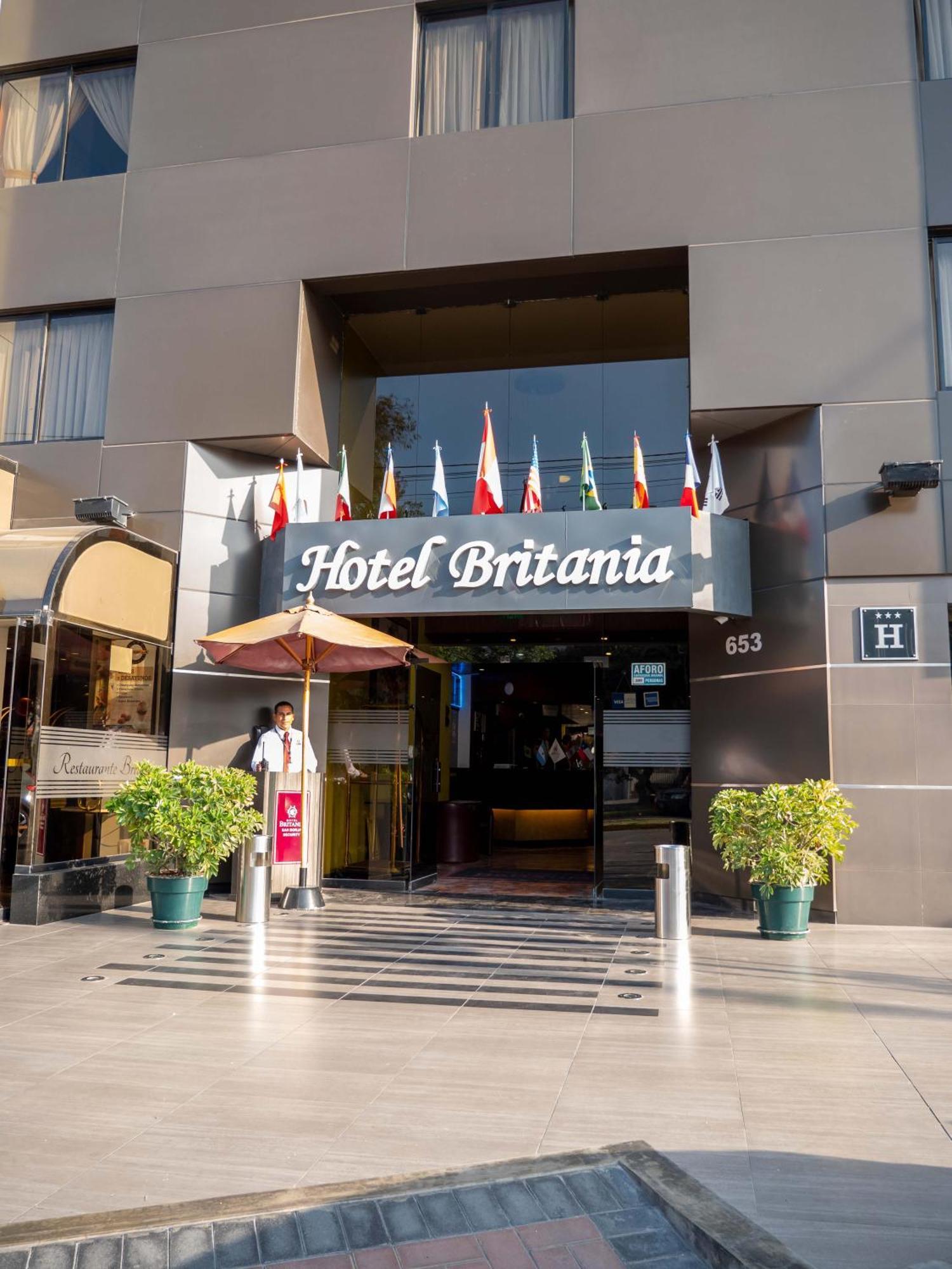 Hotel Britania San Borja リマ エクステリア 写真